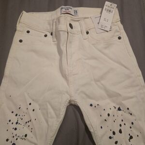 Abercrombie Kids Off-White Pants